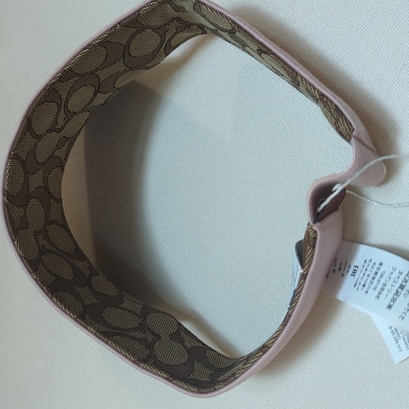Coach Pink Visor - Picture 2 of 5